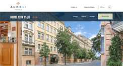 Desktop Screenshot of city-club.cz